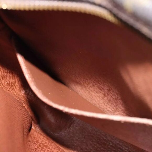 LOUIS VUITTON Monogram Compiegne 28 Clutch Bag LV Auth - Picture 12 of 16